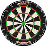 ONE80 Gladiator Dartboard with Top-Grade Sisal and Sword Edge Staple Free Wire Spider for Maximum Scoring Potential and Less Bounce Outs