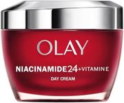 Olay Niacinamide 24 + Vitamin E Moisturiser, Day Cream With 99 Percent Pure Niacinamide and Vitamin E 50ml