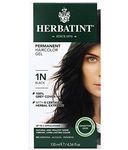 Herbatint Permanent Herbal Haircolour Gel 1N Black - 135 ml