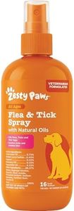 Zesty Paws Flea and Tick Spray for Dogs - Kill Fleas, Ticks & Their Eggs - Veterinarian Formulated - Soothes Itchy & Irritated Dog Skin - Cedarwood Oil, Rosemary Oil & Peppermint Oil