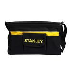 STANLEY STST1-73615 14" Polyester Tool Bag with Sleeve and Multiple Pockets for Easy & Convenient Storage, 1 Year Warranty, Yellow & Black