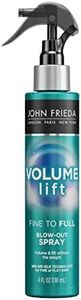 John Frieda Luxurious Volume Fine to Full Blow-Out Spray for Fine Hair, 29ml, Safe for Colour-Treated Hair, Root Booster Volumizing Spray, 4 Ounce, 118 ml