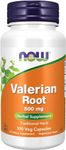 NOW Supplements Valerian Root 500mg Capsules, 100 Count