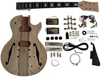 Semi Hollow DIY Guitar Kit LPSH Mah