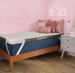 Sleepyhead Full XL 3 Inch Mattress Topper Super, Thick Cooling Gel & Copper-Infused Memory Foam for College Dorm, Pressure Relief, Removable Washable Cover, CertiPUR-US Certified (XL Full 3")