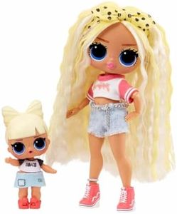 LOL Surprise Tween Babysitting Sleepover Party - RAE Sands & SPF Q.T. - UNbox 20 Surprises - Includes Dolls with Colour Change Feature - Suitable for Kids Ages 4+