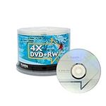 50 Pack Ridata DVD+RW 4X 4.7GB Silv