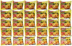 Indomie Instant Noodles Soup Chicken Curry Flavor for 1 Case (30 Bags) by Indomie