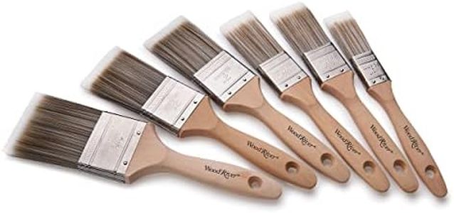 Woodriver SRT Synthetic Bristle Brush Set 6-Piece