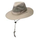 Dorfman Pacific DPC Outdoors Solarweave Treated Cotton Hat, Camel, X-Large