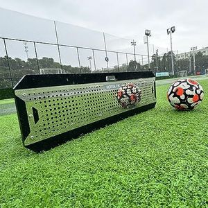Norge Eik SteelRebound: Stainless Steel Soccer Rebounder with HDPE Board - Enhanced Rebound Performance, Stability, and Durability (Sliver)