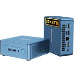 GEEKOM [2025 Ultra Quiet IT13 Mini PC Windows 11 Pro, with Intel i9-13900HK(Up to 5.4GHz) 32GB High-Speed RAM & 2TB NVMe SSD(Expandable), 4K@120Hz Quad Display/Dual USB4/WiFi 6E/BT5.2 for Office Home