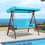 PURPLE LEAF 3-Seat Deluxe Outdoor P