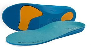 PRO 11 WELLBEING Dual Shock Orthotic Sports Insole Balance Correction and Rigid Support Base for Over Pronation and Plantar Fasciitis (7/8.5 UK M)