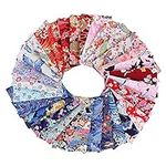 30 Pcs Quilting Fabric by The Yard,