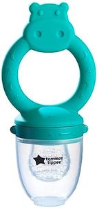 Tommee Tippee Baby Fresh Food and Fruit Feeder, Teether Soothes Sore Gums, Dishwasher and Steriliser Safe, Ideal for Weaning, Easy-Hold Handle, 4m+