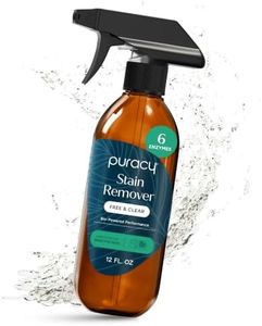 Puracy Stain Remover Spray, Natural Based Travel and Laundry Stain Cleaner for Clothes, Baby Essentials, Kids Stains, Oil and Fabric Spot Cleaner (Unscented, 12 oz)