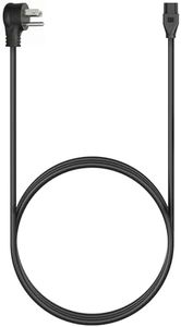 GetInLight Power Cord for IN-0202, IN-0207 and IN-0210 Series, Black, 120-Inch, PC1-120-BK