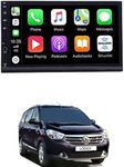 AYW 7 INCH Full Touch Double Din Car Screen Stereo Media Player Audio Video Touch Screen Stereo Full Touch HD with MP3/MP4/MP5/USB/FM Player/WiFi/Bluetooth & Mirror Link for Lodgy