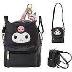 Cartoon Anime Mini Backpack with ke