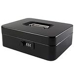 KYODOLED Large Cash Box with Combin