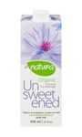 NATURA Fortified Soy Milk - Unsweetened - Organic & Gluten Free - Dairy Free - Vegan - Shelf Stable - Plant Based Beverage - Non-GMO - Made in Canada | 946ml