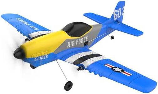 QI XING RC Plane 2 Channel.2.4GH Remote,RC Plane for Beginners (Bright Blue)