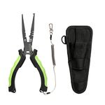 Booms Fishing F23 Fisherman's Fishing Pliers Long Nose 7in