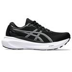 ASICS Women's Gel-Kayano 30 Running Shoes, 8.5, Black/Sheet Rock