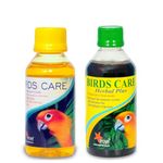 Star Farms New Combo Of 2 / Multivitamin Compound To Intensify Growth & Color Or Birds, Improve Birds Health, Brilliant Color (Birds Care 60Ml + Birds Herbal Care 60Ml)