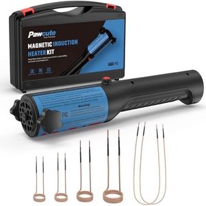 Induction Heater 1200W for Bolt Removal, Magnetic Heating Tool with 6 Coils, Handheld Heat Tool for Rusty Nuts and Bolts, Blue