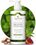 Real, Organic Conditioner For Oily Hair, The Only pH 5.5 Balanced Peppermint Natural Conditioner For Sensitive Skin – Deep Conditioner For Natural Hair With Eco-Friendly Wild Soapberries