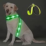PZRLit LED Light Up Dog Vest Harnes