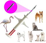 Manruta Pet ID Microchips for Small Dogs and Cats 1.4X8 MM Size 134.2Khz ISO 11784/5 FDX-B Standard with Stainless Steel Tag Microchipped