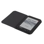 E-Reader, 6 inch E‑Book Reader with E‑Ink Screen, 1024 x 768 Resolution Display 300DPI Electronic Paper Book with Blue Cover, E-Paper Supports TF Card for Adult, Kids(Black 2)