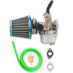 HIFORB PZ19 19mm Carburetor 35mm Air Filter Intake Gasket Fuel line Filter for 50cc 70cc 90cc 110cc Baja Roketa Kazuma Sunl NST ATV Quad