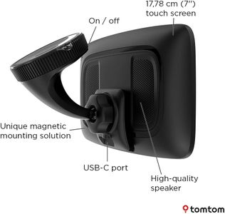 TomTom GO Navigator 7" Car Sat Nav – Europe Maps, Wi-Fi, Traffic Alerts