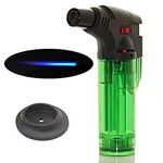 A.K.TRADERS Windproof Jet Flame Gun Thrower Ultra Light Butane Gas Fire Blow Torch for Soldering, Welding Flame Lighter