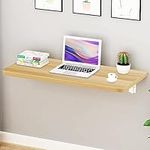 Wall Mounted Folding Table, Wood Wa