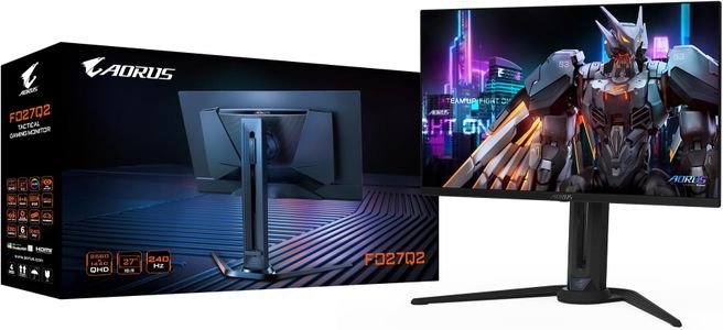 Gigabyte AORUS 27" OLED Gaming Monitor – FO27Q2, Ultra-Fast Display
