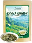 TeeLux Decaf Green Tea, CO2 Decaffeinated Green Tea Loose leaf, Delicate & Smooth Flavor, 7oz