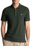 Lyle & Scott Men's Organic Cotton Polo Shirt, Green, S