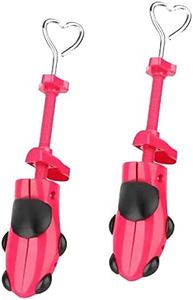 XYH Shoe Stretcher Premium Shoe Stretchers Tough Plastic Shoe, Adjustable Width and Length Shoe Stretcher Women and Men (Rose red)