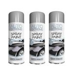 SDMAX All Purpose Gray Primer Spray Paint, Suitable for Wood, Metal, Plastic, and, Glass Surface, Fast Drying, Easy Application, Interior and Exterior Usage, 250ML (3 Pcs)