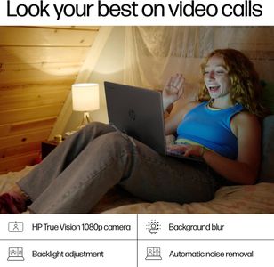 HP Chromebook Plus 15.6" Laptop – i3, 8GB RAM, 128GB SSD, Silver