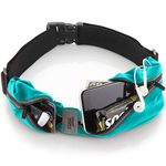 Running Belt USA Patented – Phone Plus Pouch for Runners Best Fitness Gear for Hands-Free Workout Freerunning Reflective Waist Pack Phone Holder Men, Women, Kids Running Accessories