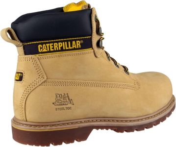 Cat Holton Men’s Ankle Boots, Honey Leather – Size 10 UK