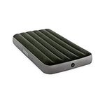 Intex Dura-Beam Standard Series Downy Airbed with Built-in Foot Pump, Twin