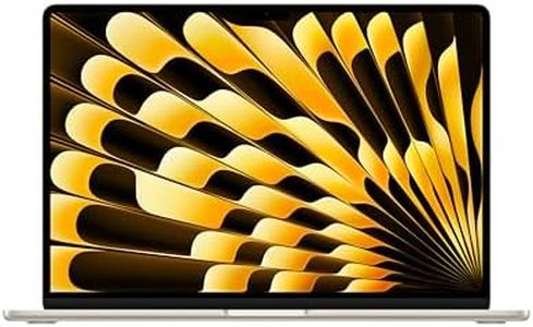 Apple 2025 MacBook Air (15-inch, Apple M4 chip with 10-core CPU and 10-core GPU, 16GB Unified Memory, 256GB) - Starlight