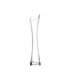 20CM Small Flower Vase Tall Thin Narrow Necked Glass Vases Clear Mini Mouth Single Stem Vases for Decorative Home Decor Living Room Office and Centerpieces